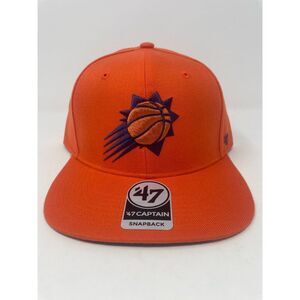 Phoenix Suns 47 Radiant Logo Captain Snapback NBA Orange Purple Hat Cap NEW‎